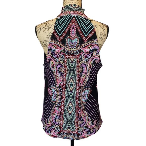 NY&CO Sleeveless Mesh Blouse - Picture 7 of 9